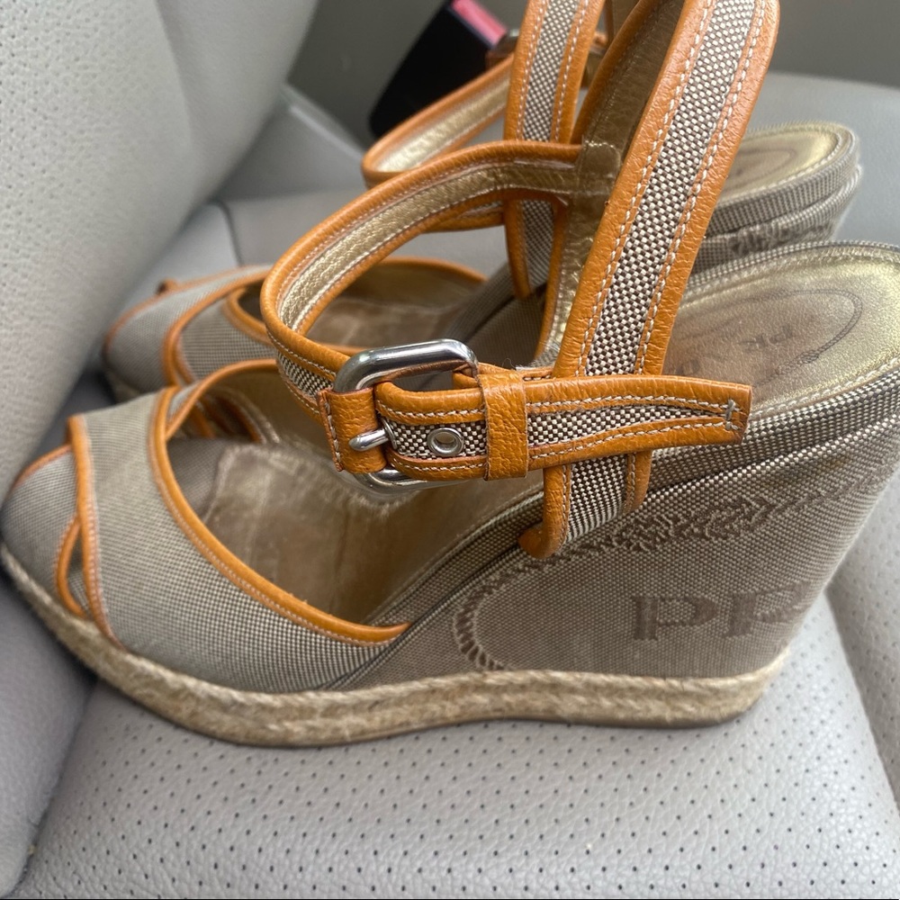 Prada Milano Espadrille wedges - Picture 3 of 8